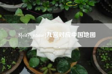 贵阳九宫对应中国地图