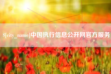 贵阳中国执行信息公开网官方服务