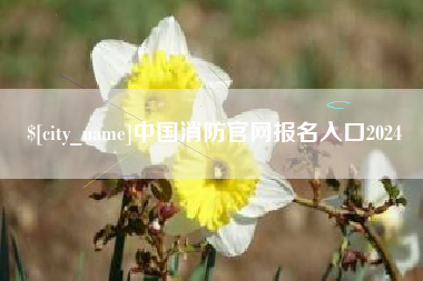 贵阳中国消防官网报名入口2024