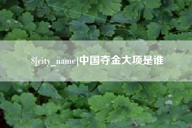 贵阳中国夺金大项是谁