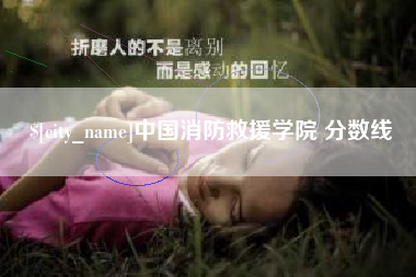 贵阳中国消防救援学院 分数线