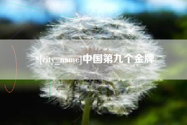 贵阳中国第九个金牌