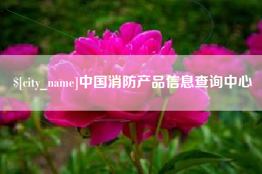 贵阳中国消防产品信息查询中心