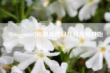 贵阳我国消防日几月几号开始
