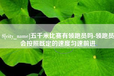 贵阳五千米比赛有领跑员吗-领跑员会按照既定的速度匀速前进