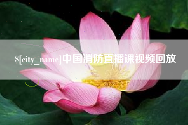 贵阳中国消防直播课视频回放