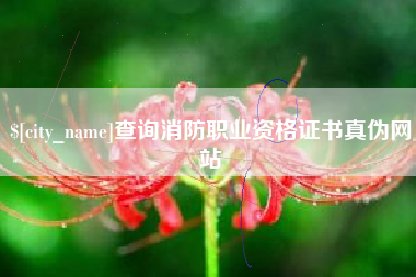 贵阳查询消防职业资格证书真伪网站