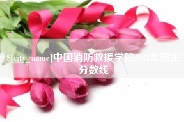 贵阳中国消防救援学院2021年招生分数线