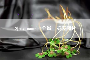 贵阳36个省一览表图片
